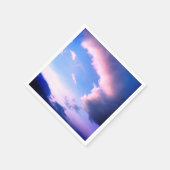 Pink cloud serviette (Ecke)