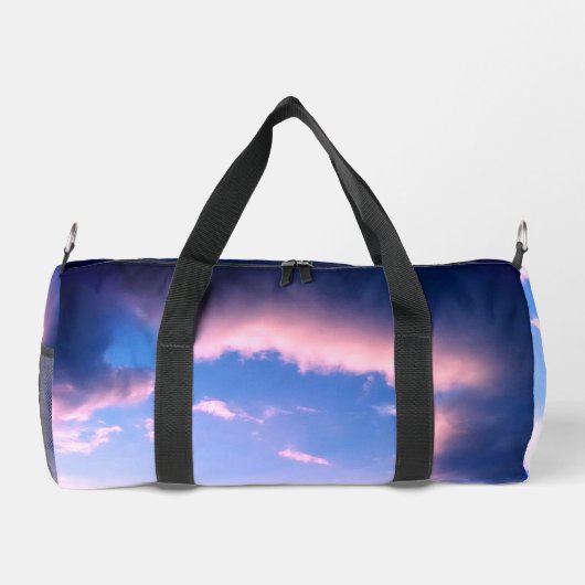 Pink clouds duffle bag (Rückseite)
