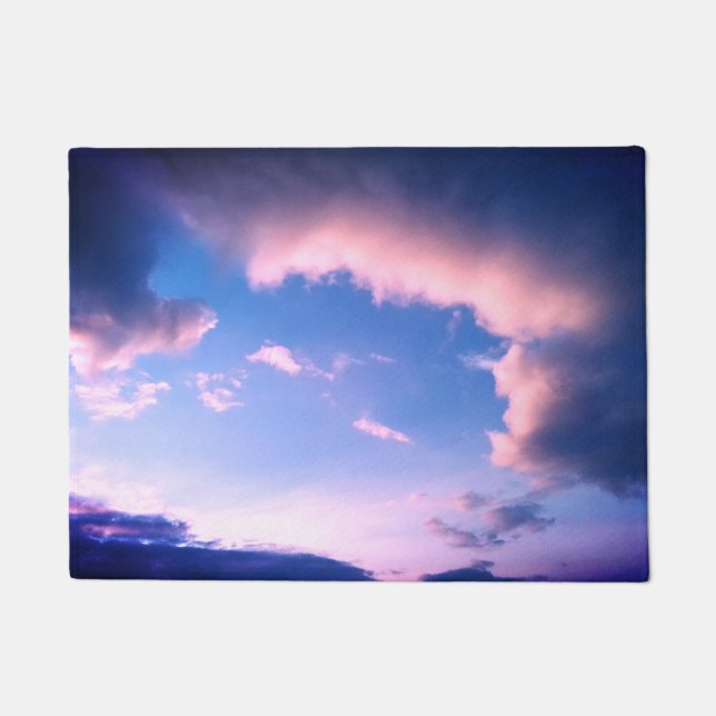 Pink clouds fußmatte (Vorderseite)