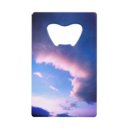 Pink clouds geldbeutel flaschenöffner