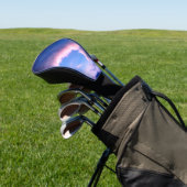 Pink clouds golf headcover (In SItu)