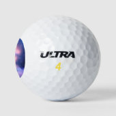 Pink clouds golfball (Logo)