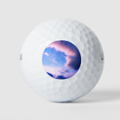 Pink clouds golfball (Vorderseite)