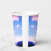 Pink clouds pappbecher (Links)