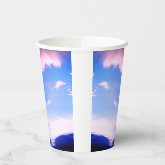 Pink clouds pappbecher (Links)