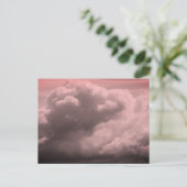 PINK CLOUDS POSTCARD POSTKARTE (Stehend Vorderseite)