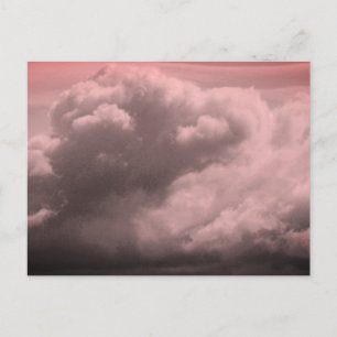 PINK CLOUDS POSTCARD POSTKARTE