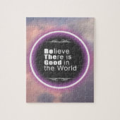 Pink Clouds Quote Puzzle (Vertikal)