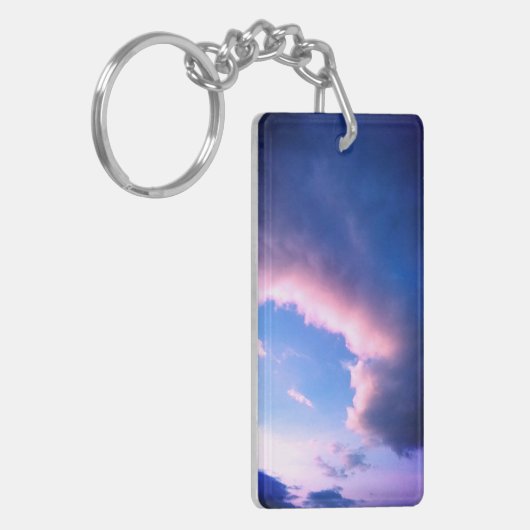 Pink clouds schlüsselanhänger (Vorderseite links)