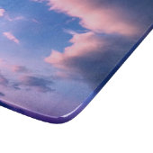 Pink clouds schneidebrett (Ecke)
