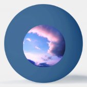 Pink clouds tischtennisball (Vorderseite)
