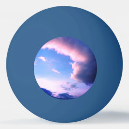Pink clouds tischtennisball