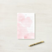Pink Clouds To Do List Pad Post-it Klebezettel (Auf Schreibtisch)