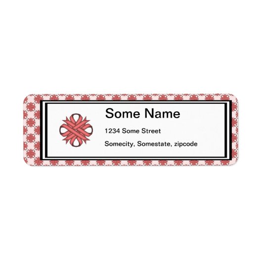 Pink Clover Ribbon von Kenneth Yoncich (Vorne)