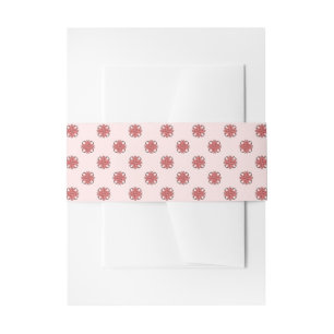 Pink Clover Ribbon von Kenneth Yoncich Einladungsbanderole