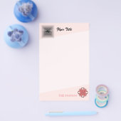 Pink Clover Ribbon von Kenneth Yoncich Flyer (Einzeln)