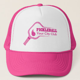 Pink Club Pickleball Truckerkappe