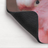 Pink Cockatoo Mousepad (Ecke)