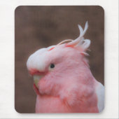 Pink Cockatoo Mousepad (Vorne)