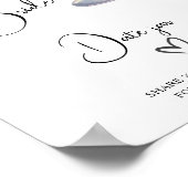 Pink cocktail Bridal shower Date night ideas Poster (Ecke)