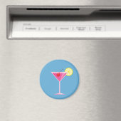Pink Cocktail Magnet (In Situ (Geschirrspüler))