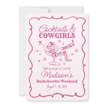 Pink Cocktails und Cowgirls Nash Bash Bachelorette