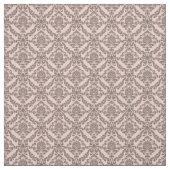 Pink & Cocoa Damask Stoff (Muster)