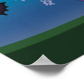 Pink Coffin  Poster (Ecke)