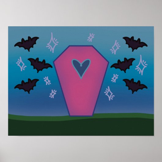 Pink Coffin  Poster (Vorne)