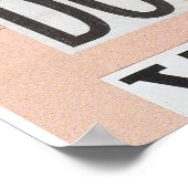 Pink Collage Poster (Ecke)