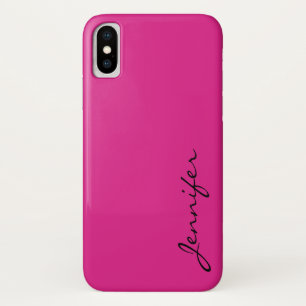 pink color background Case-Mate iPhone hülle