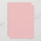 Pink Color Einladung (Vorne/Hinten)