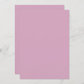 Pink Color Einladung (Vorne/Hinten)