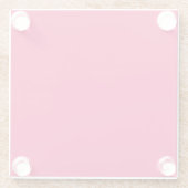 Pink Color Glasuntersetzer (Rückseite)