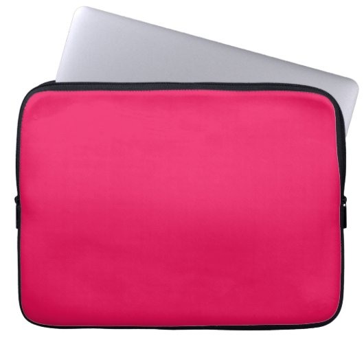 Pink Color Laptopschutzhülle (Vorderseite)