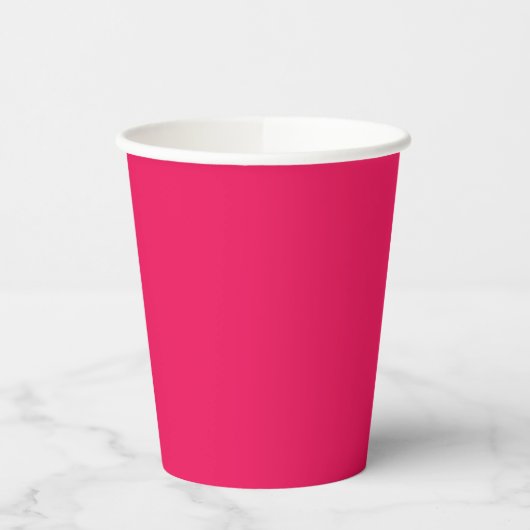 Pink Color Pappbecher (Links)