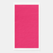 Pink Color Serviette (Vorderseite)