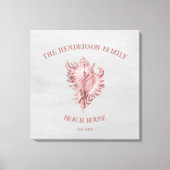 Pink Conch Muschel Canvas drucken Leinwanddruck (Vorderseite)