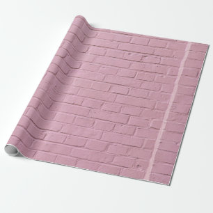 PINK CONCRETE WALL GESCHENKPAPIER