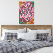 Pink Cone Ginger Alpinia Tropische Blume Leinwanddruck (Insitu (Schlafzimmer))