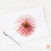 Pink ConeFlower Sticker (Umschlag)