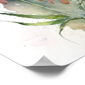 Pink Conefwers Art Print Poster (Ecke)