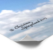 Pink conefwers Blume Poster (Ecke)