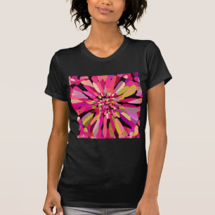 Pink Confetti Blume T-Shirt