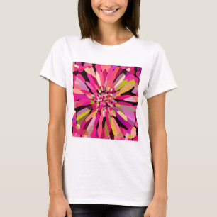 Pink Confetti Blume T-Shirt