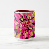 Pink Confetti Blume Tasse (Zentrum)