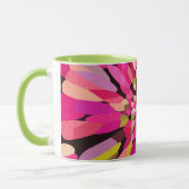 Pink Confetti Blume Tasse (Links)