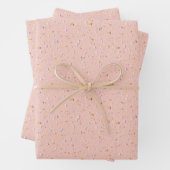 Pink Confetti Pastellpapier Geschenkpapier Set (Beispiel)