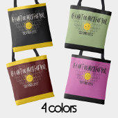 Pink Confident Woman Happy Sunshine Tasche