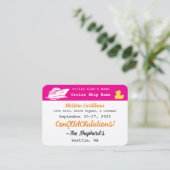 Pink Conquackulations! Cruising Duck Tag (Stehend Vorderseite)